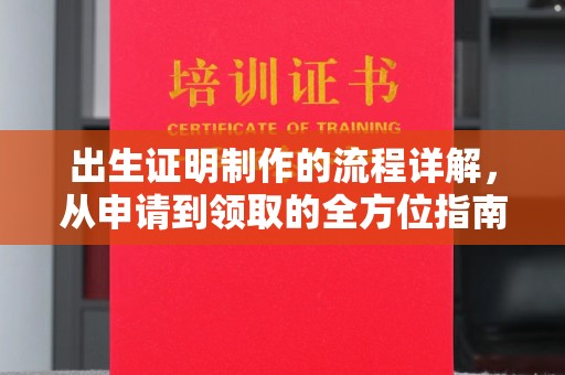 河北出生证明制作的流程详解，从申请到领取的全方位指南